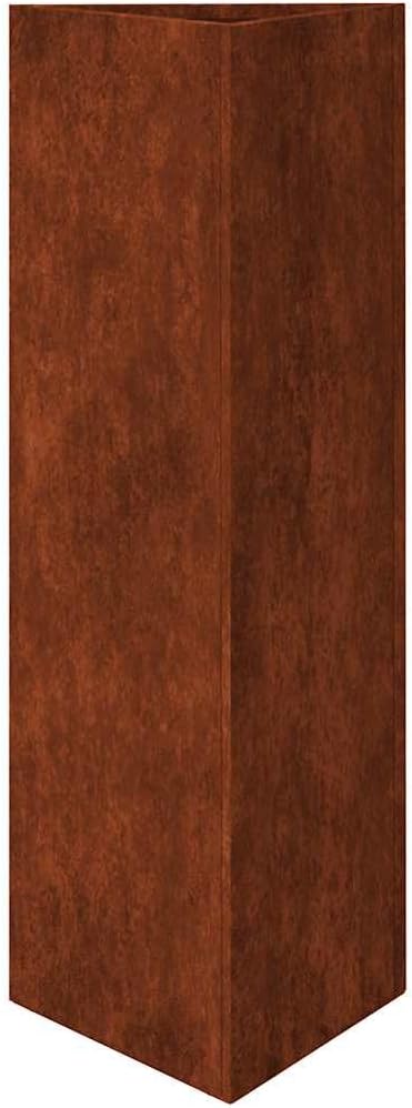 vidaXL Corten Steel Garden Raised Bed - Weather- Flower/Vegetable Planter for Outdoor Use - 11.8x10.2x29.5 y Finish