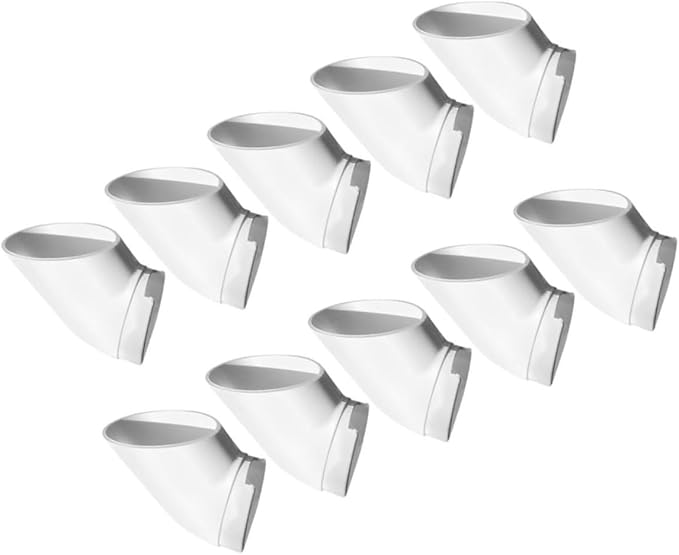 Sosoport 30pcs Hydroponic Planting Net Pots for Hydroponics Plastic Cups for Orchids