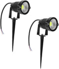 2pcs Decorative Lawn Led Light Energy-Saving In-ground Garden Spotlights for Outdoor Landscape Charming Atmosphere for Pathway