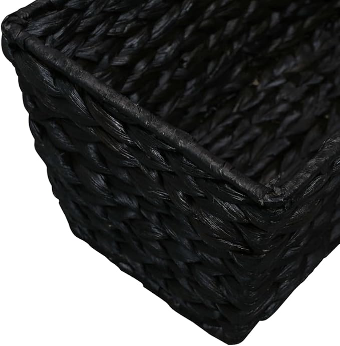 Water Hyacinth Planter Set 2 Pcs Black Removable Pots Indoor Use Durable Garden Planters Flower Beds Raised Planter Box Outdoor Plant Pots