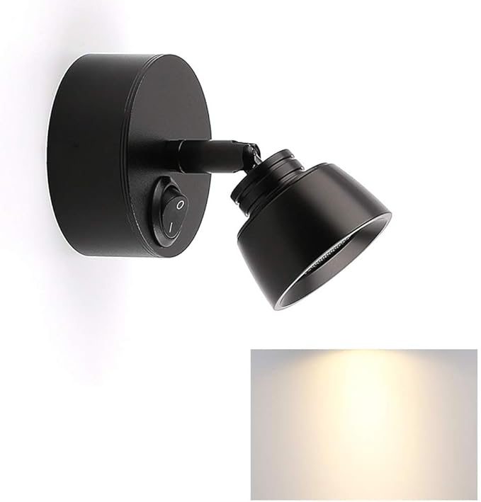 Spotlight Wall Mounted Light Reading Spotlights in Chrome Finish
