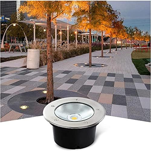 Outdoor Landscape Spotlights Outdoor LED Landscape Lights IP67 Waterproof Garden Spotlight for Terrace Courtyard Porch Path Warm White Light (12V 5W)