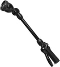 RESTMO Metal Watering Wand Heavy Duty Garden Hose Wand with 180° Swivel Head 16'' Hose Nozzle Sprayer with 7 Spray Patterns and Flow Control for Water Hanging Baskets and Shrubs Flash Black