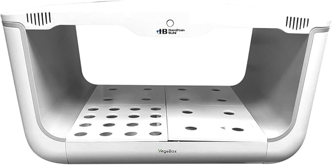 HamiltonBuhl HGLITE Next-Generation Hydroponic LED GrowLight for STEAM Education 28 Planting Vacancy Uses Hydroponics and Nutrient Solutions Easy Set Day/Night Timer Full Spectrum LED System