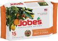 Jobe's 01612 15 Pack 9-12-12 Fruit &amp Citrus Tree Spikes - Quantity 4