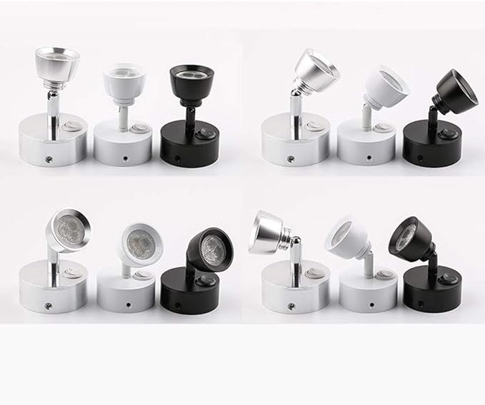 Spotlight Wall Mounted Light Reading Spotlights in Chrome Finish