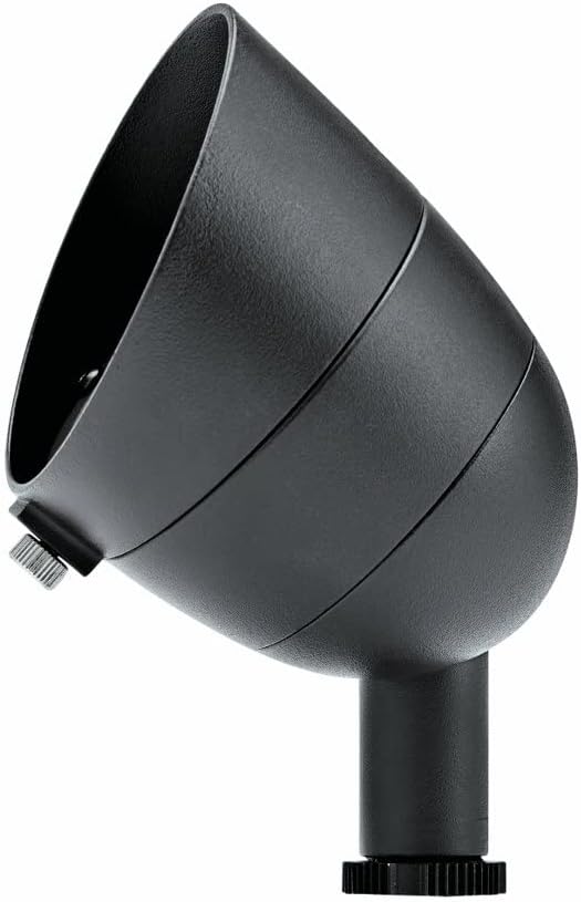 Landscape 2.5W 3 Led Spot or Flood Accent Light 4.5 inches Tall By 3.25 inches Wide-Textured Architectural Bronze Finish-2700 Color Temperature No Specific Style Landscape 12V Led Accent