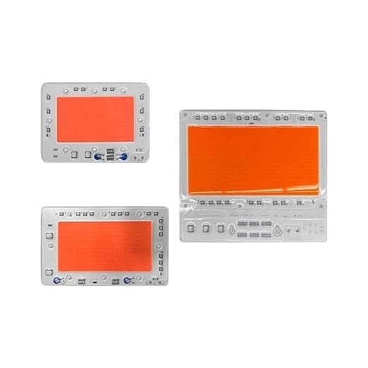 AC 220V Plant Growth Lamp Full Spectrum 380-840nm Hlgh VoItage LED COB Chip 100W 150W 200W Aluminum Panel Siur Face Light Source