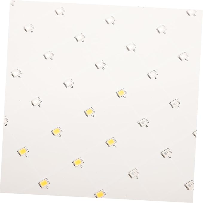 Happyyami 225LED Plant Growth Lamp for Indoor Use Full Range LED Grow Light Hanging Chain Ultra-Thin Panel for Hydroponics and Greenhouse