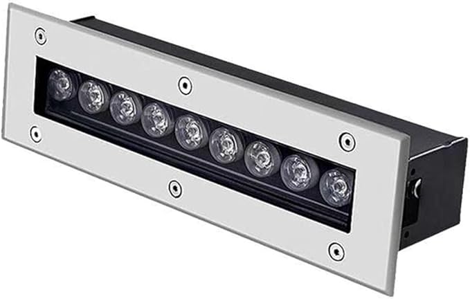 IP67 Waterproof Outdoor Recessed LED Spotlight - Buried Rectangular Garden Light
