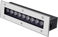 Outdoor Recessed LED Spotlight - Buried Yard Lamp IP67 Waterproof Rectangular Linear Underground Lights(White85-245V(9W))