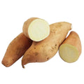 Hannah White Organic Sweet Potatoes Non GMO for Planting or Cooking (2 lbs)