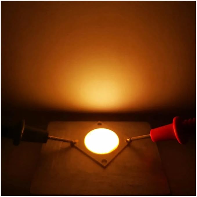 1pcs LED COB Chip Bridgelux Crystal RA90 Full Power 48W/72W/96W DC36-39V High Lumen Plant Growth Light Home Lighting for Spotlights(Warm White 3000K72W DC36-39V)