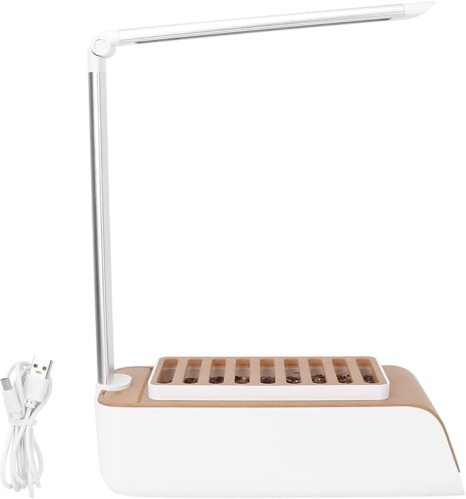 Indoor Hydroponics Growing System KitHydroponic Plant Growing SystemGermination Kitwith LED Grow Lighth ERB Garden Germination Plantefor Home Kitchen Office