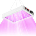 300W LED Compact Red-Blue Spectrum Plants Grow Lights with 192 Energy-Saving Lamp Beads VEG/BLOOM Switchable Modes 100-277V Wide Voltage US Plug for Desktop Planting Succulents And Seed Germination