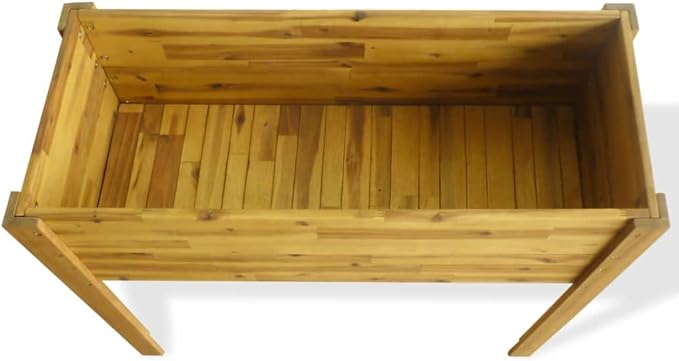 SKM Raised Garden Raised Bed Solid Acacia Wood