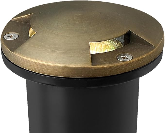 Hinkley Landscape Lighting Hardy Island LED Directional Well Light 3 Openings Matte Bronze