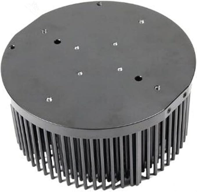 150mm Led Grow Lights Aluminum Pre-drilled Pin Fin LED Heat Sink Compatible with COB Compatible with CREE CXB3590 Compatible with Bridgelux Compatible with Vero29