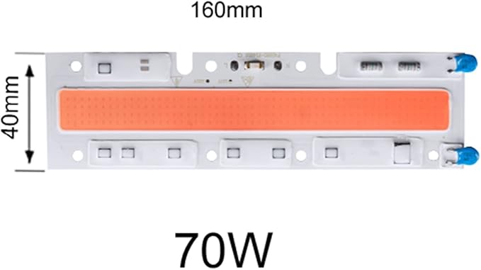 Fengyan Landscape Lights 1pc LED Grow Light COB Chip Full Spectrum Phyto Lamp Diode Aquarium Plant Light Led Matrix 220V 110V 20W 30W 50W 70W Grow Light LED Street Lamp
