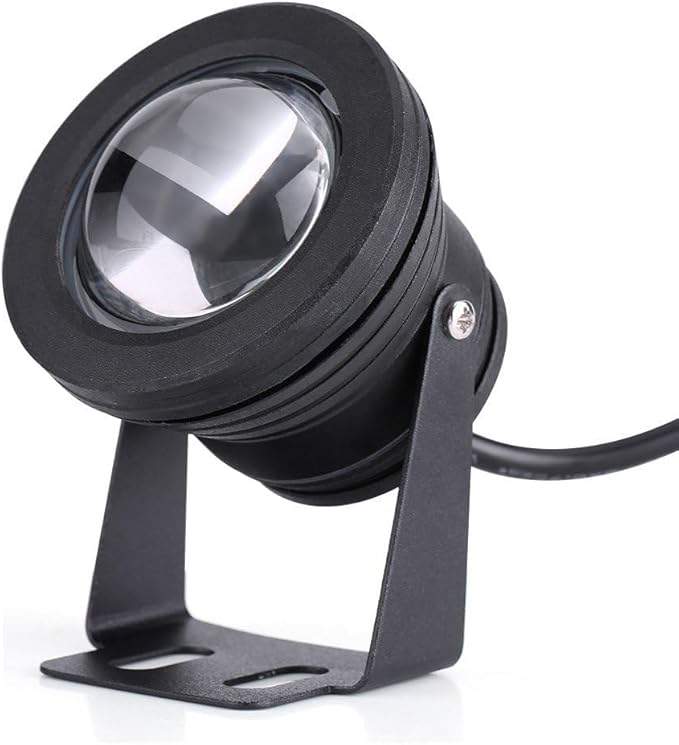 10W LED Underwater Pond Lights- RGB Outdoor Landscape Light IP68 Waterproof Garden Spotlight for Garden Pond Swimming Pool Terrace(Red10WAC12V)