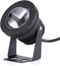 10W LED Underwater Pond Lights- RGB Outdoor Landscape Light IP68 Waterproof Garden Spotlight for Garden Pond Swimming Pool Terrace(Natural10WAC12V)