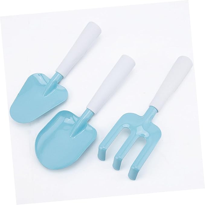 Yardwe 1set Boy Girl's Gardening Tool Set Outdoor Gardening Kit for Boys and Girls Watering Can Rake Trowel and Gloves Fun Toys for Planting and Weeding Activities