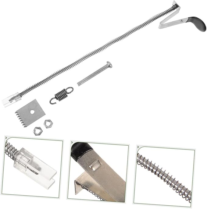 POPETPOP 8 Sets Hand Tying Machine Replacement Accessories Set for Plant Ties Gardening Tape Full Tool Kit for Cucumber Vine Tying