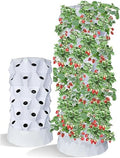Hydroponics Growing Vertical Tower Automated Aeroponics Indoor Tower Garden - Aquaponics Growing Kits for Fresh Garden Fruits &amp Vegetabl