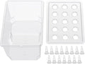 Hydroponic Growing Box Soilless Cultivation System ABS Hydroponics Plant Growth System Household Propagation Box Easy Setup for Home and Small Farm Growing