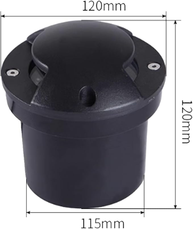 Outdoor Landscape Spotlights Outdoor Step Lights 5W IP67 Waterproof Landscape Path Side Light for Gardens Driveways Decks White Light 5W (12V)