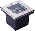 Outdoor Landscape Spotlights Underwater Pond Lights LED Spotlight Outdoor Recessed LED Light for Terrace for Gardens Paths of Swimming Pools Illumination Lights(Warm Whit
