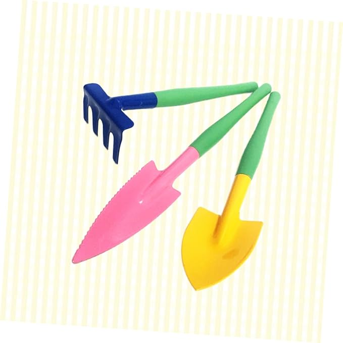 MERRYHAPY 9 Pcs Garden Tools Set for Indoor Plants Succulent Shovel Planter Pots for Succulents