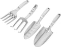 POPETPOP 1set Multi-Purpose Garden Tool Set Ergonomic Planting Shovels and Rakes for Easy Soil Loosening Lightweight Gardening Supplies Includes Large Spade Measuring Trowel Three-Prong and
