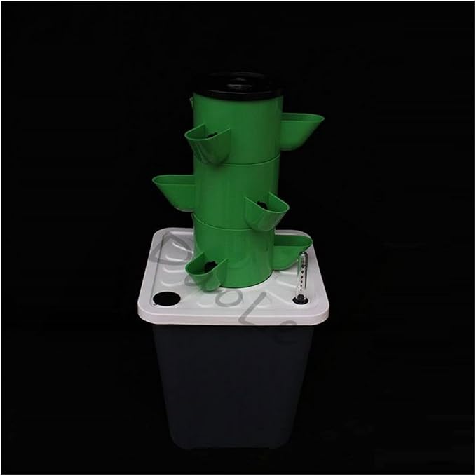 Hydroponics Growing System Garden Hydroponic Soilless Cultivation Kits DIY Balcony Dimensional Planting Column PP Colonization Cups Vegetable Grow Tower Indoor Garden