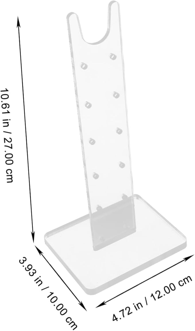 2pcs Indoor Grow Light Stand for Plants Height Acrylic Rack Vertical Lamp Support for and Greenhouse Use Sturdy and Design
