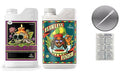 Advanced Nutrients Voodoo Juice and Flawless Finish 4 Liter Bundle with Conversion Chart and 3ml Pipette