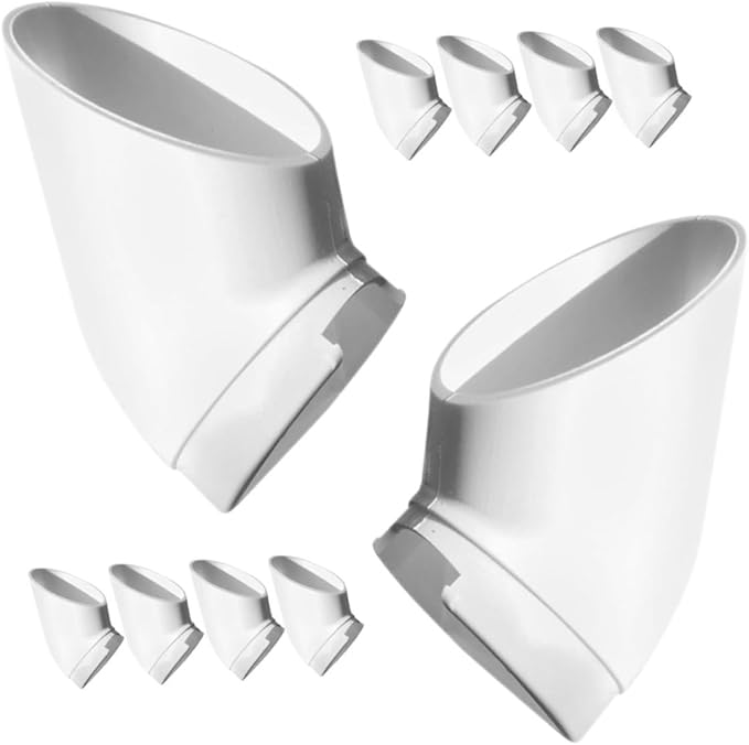 balacoo 20pcs Hydroponics Growing Tower Cup Planting Flower Cups Plastic Nursery