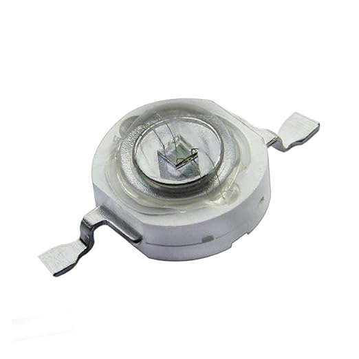 10pcs 1W 3W LED COB Lamp Chips 33mil 45mil Epistar Warm White Cool White Red Green Blue Yellow Grow led Diodes for Spotlight(UV365nm1W 33mil)