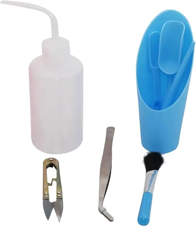 Planting Tool Set Garden Planter Kit Succulent Transplant Seedling Bonsai Accessories Fertilizer Drilling Transplanting