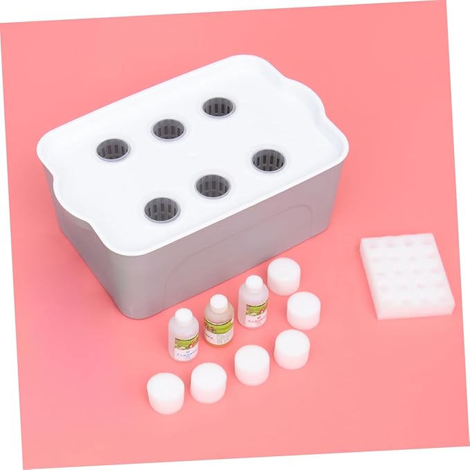 1pc Hydroponic Planting Box for Vegetables and Fruits Automatic Soil Growing Machine Silent Design for Indoor and Balcony Use High Budding Rate Dense