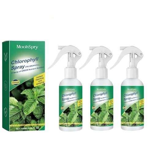 General Plant Chlorophyll Spray 100ML Indoor Plant Nutrition Spray Outdoor Garden and Garden Plant Growth Promoter Supplement (3)