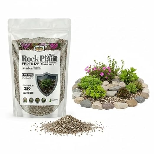 Old Cobblers Farm™ Wicked Growth Alpine/Rock Garden Plants Fertilizer - Designed for Hardy Growth and Vibrant Blooms in Thin Rocky soils (5 lbs | 10 lbs | 15 lbs | 20 lbs) (15 lbs)
