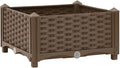 vidaXL Raised Bed 15.7x15.7x9.1 Polypropylene