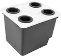 GANAZONO Hydroponic Bucket for Greenhouse Soilless Cultivation Barrels Easy Assemble Planting Holder