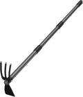 Hoe Garden Tool 45 Inch Garden Hoe Long Handle for Weeding Hoe Cultivator 2 in 1 Hand Garden Tools for Gardening Planting