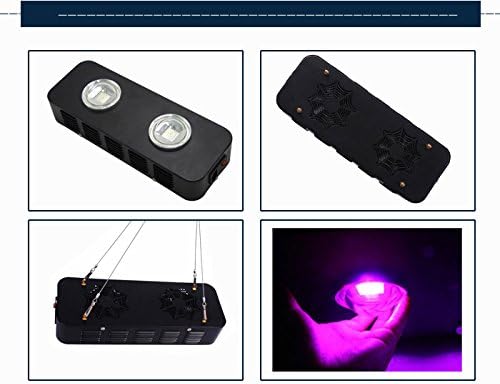 Full Spectrum Spider 180W COB LED Grow Light Horticulture For Indoor Plant Growing
