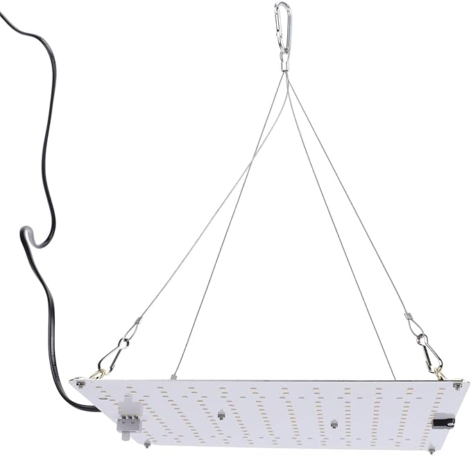 YUYTE Full Spectrum Grow Light 22W LED Plant Light with High PAR Output and Hanging Hook for Hydroponic Greenhouse Flower Indoor Plants (US Plug)