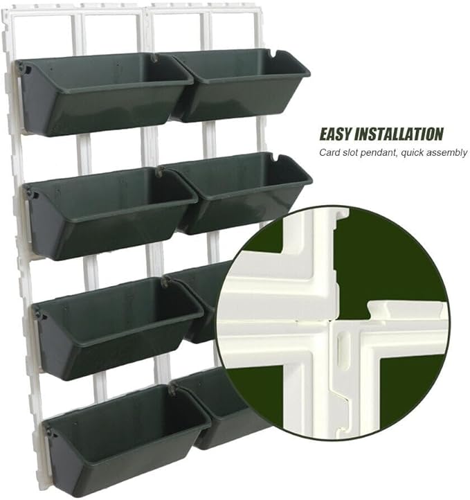 Vertical Herb Planter Garden Flowers Vegetables Boxes Wall Elevated Raised Bed