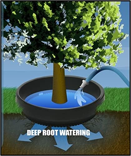 3 Pack of 24 inch Planting Rings (Open/Close Latch)– Tree &amp Shrub Watering Basins | Landscape Edging &amp Water Retention | Protects Trees Prevents Erosion Separates Rock Mulch &amp Grass | M