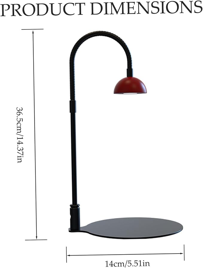 Plant Lights Indoor Grow Lights for Indoor Plants Height Adjustable Plant Growing Lamps Flexible Spectrum Light 3/6/12H Timer Setting Led Grow Light for Small Plants